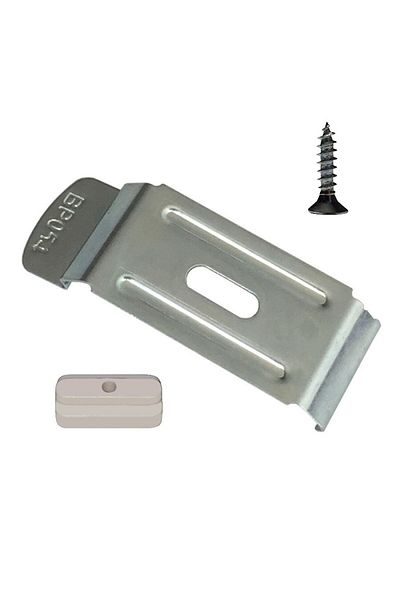 İpeksi Roller Blinds Mounting Leg Set Wide Case 4,80 Cm, Screw, Plastic Apparatus and Portray, Set of 10, 30 Pieces