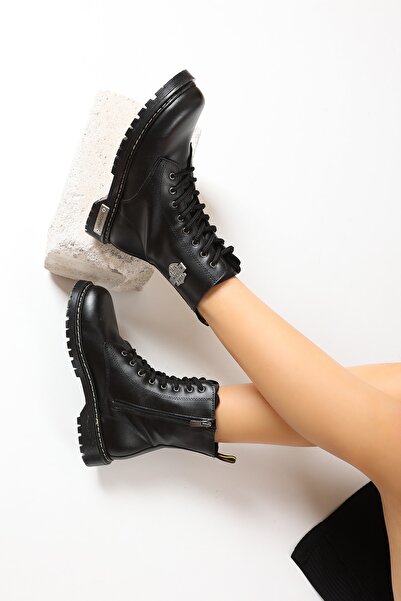 Trendpink 736401 Siyah Kadın Postal Bot