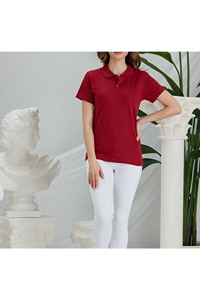 Nacar Unısex Polo Yaka Kısa Kol T-shırt