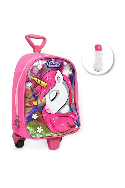 Mashotrend Dream Unicorn Çekçekli Anaokulu Çantası + Suluk - Kız Çocuk Çanta ...