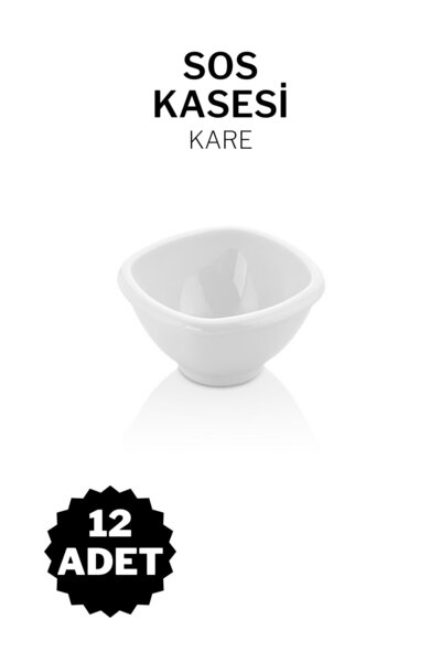 ÖzSa Home 12 Adet Kırılmaz Sos Kasesi Otel Kafe Lokanta Restoran Ev Için Mela...