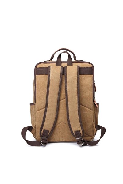 CACTİVE Σακίδιο πλάτης C Active Canvas Fabric Large Size 1260 A.kahve