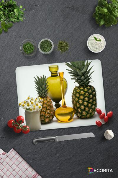 Decorita ديكور أصلي |   لوح تقطيع الزجاج - لوح تقطيع الزجاج |   30 سم × 40 سم