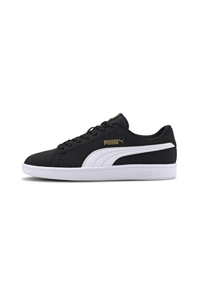 Puma 365160-23 Smash V2 Buck Unisex Spor Ayakkabı Black-white