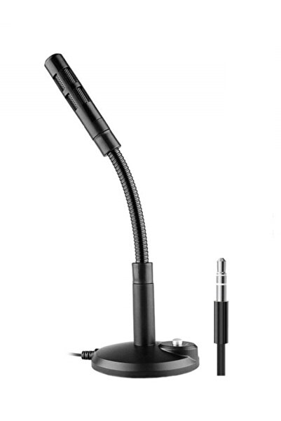 Snopy Sn-120m Masaüstü Mikrofon - Esnek Gövde 3.5mm Jack Oyun Konferans