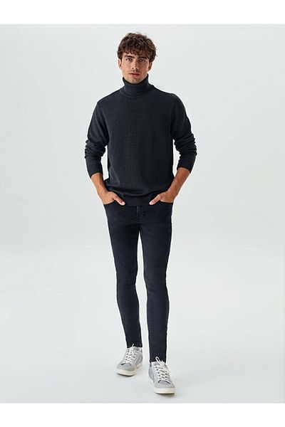 Ltb Dıskeyt -x Men's Turtleneck Sweater