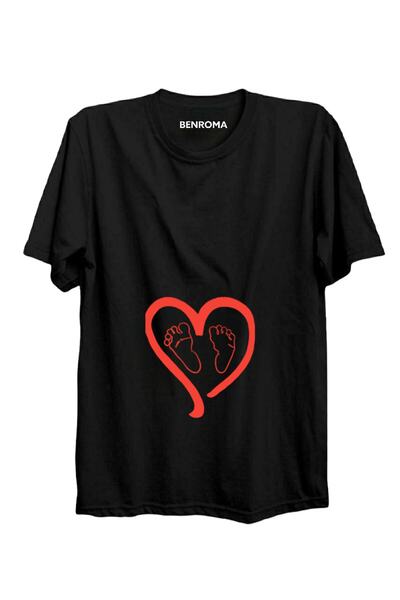 BENROMA Těhotenské tričko s potiskem