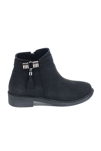 TRENDYSHOES Trendyshose 04132 Cizme Damă Confortabile Toc Scăzut 2 Cm