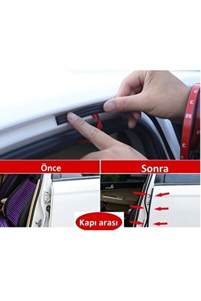 CONTACALL - Oto Kapı Bagaj Ve Kaputlar Için Ses Isı Ve Toz Yalıtım Fitili 7 Metre Araba Contası Araç Yalıtımı