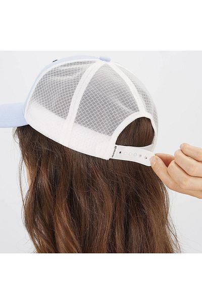 Salomon Şapcă curbată pentru camioner Pălărie albă unisex Lc 1681700 -27037