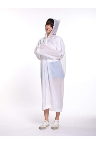 eleven market Marlux Unisex Eva Дощовик Білий Mrc-801