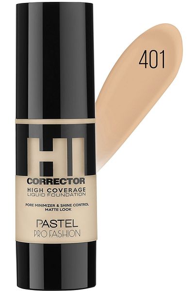 Pastel Foundation for Oily and Combination Skin No:401
