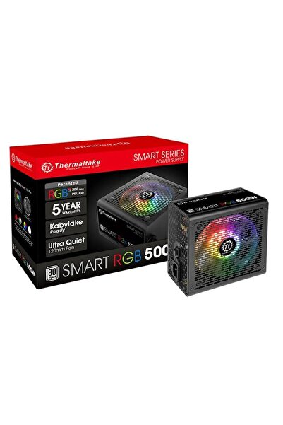 THERMALTAKE Захранващ блок PS-SPR-0500NHSAWE-1, 500W Смарт RGB