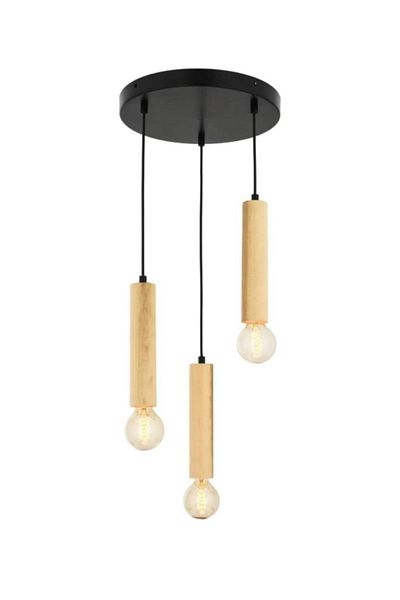 Avonni 1651 Modern Chandelier, 60 W, Nickel