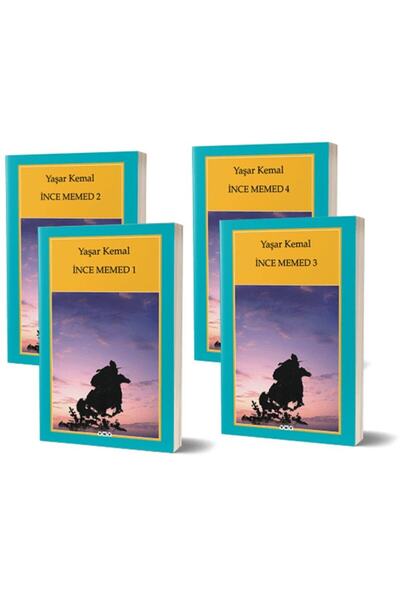 Yapı Kredi Yayınları Ince Memed 1 - 2 - 3 - 4 Tam Takım Set Yaşar Kemal