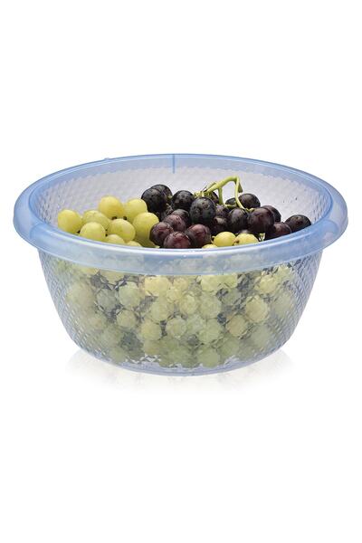 Melkan Home Kitchen Set - 4-Piece Basin Set - Multi-Purpose Basin - Dish Basin 6 Liters