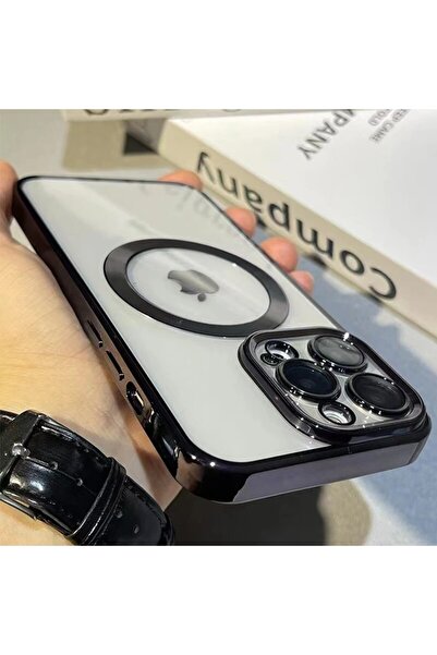 m.tk moveteck Apple Iphone 12 Uyumlu Kılıf Manyetik Kaplama Magsafe Uyumlu Pa...