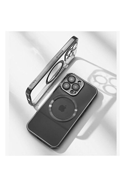 m.tk moveteck Iphone 11 Pro Uyumlu Kılıf Kamera Lens Çıkıntı Koruma Kenarı Pa...