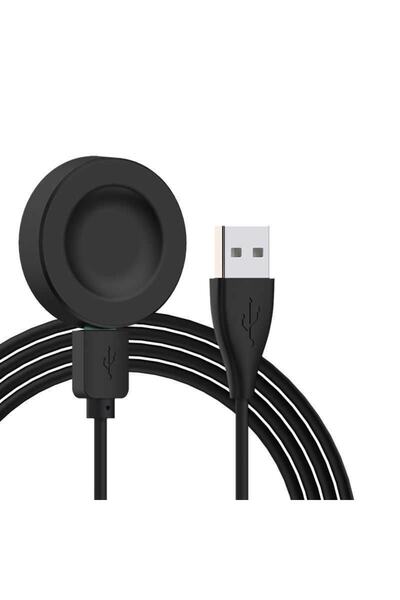 Gpack Huawei Watch Gt 3 Pro 46mm Usb Şarj Kablosu Siyah