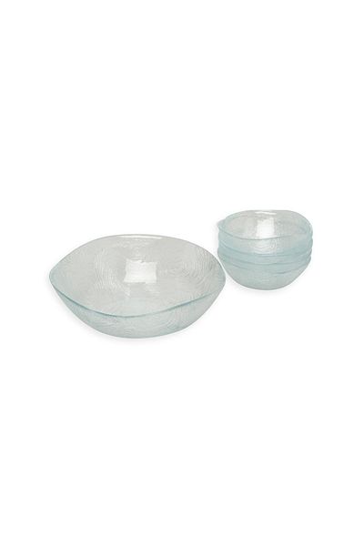 Paşabahçe 6-Piece Linden Bowl Set 7 Pieces 96550 Fma05160