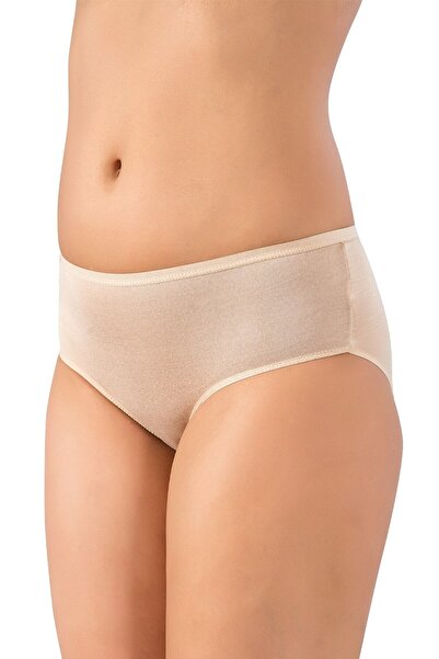 LÜXDRM Pachet de 3 (negru și alb și piele), țesătură din bambus, fără urme, cu talie înaltă, chiloți pentru femei din lycra