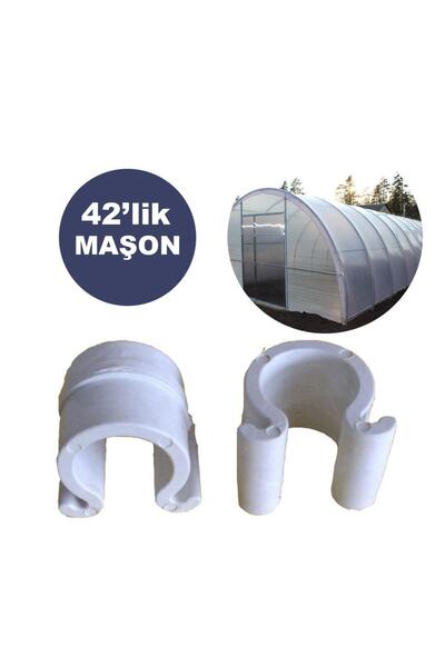 SeraTrend 42'lik Maşon Klips (100 Adetli) Sera Naylonu Maşon Klips Sera Naylo...