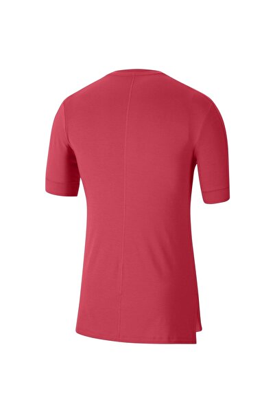 Nike Ανδρικό μπλουζάκι Yoga Dri-fit κοντομάνικο top Bv4034-646 Slim Fit