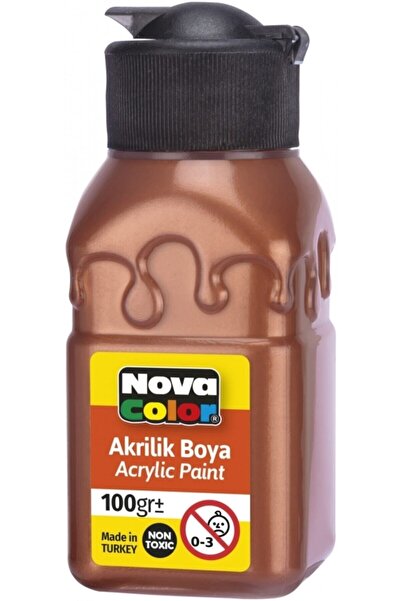 Nova Color Mahi Max Akrilik Boya 100 Gr Bakır