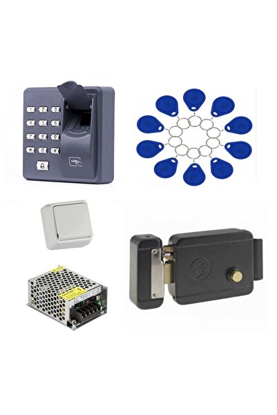 LEDONLİNE Rfid Proximity Parmak Izi Kapı Açma Sistemi Parmak Izli Şifreli Kap...