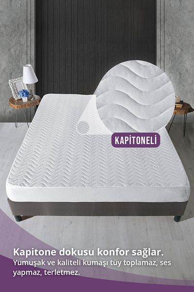 VAVEY 30 cm prošívané nepromokavé ochranné matrace matrace - absorbující pot