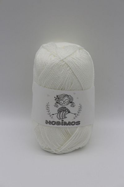 Hobimos Os-vegan, με λιγότερη φτερού, 100% ακρυλικό νήμα πλεξίματος χειρός χωρίς να χάσει τη ζωτικότητά του