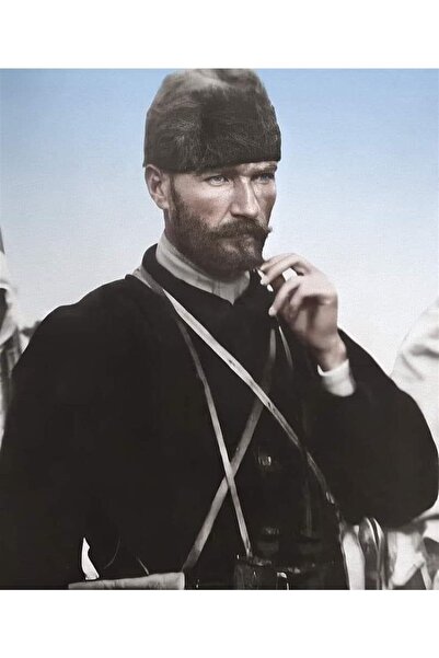 Marcel Kristal Tablo Atatürk Elmas Mozaik Tablo 46x53cm