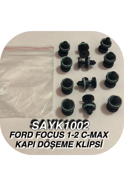 Say Ford Focus 1-2 C-max Kapı Döşeme Klipsi Uyumlu