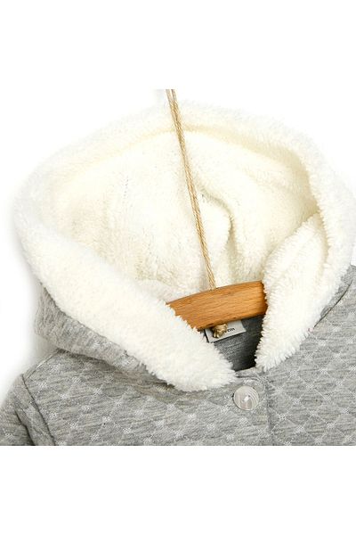 Bebbek Full Of Love Welsoft Detailed Quilted Cardigan