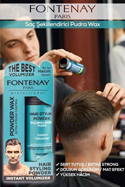 Fontenay Saç Şekillendirici Toz Wax Mat Effect 20gr