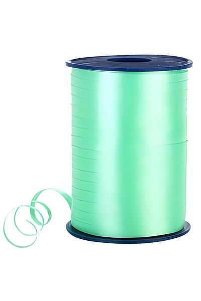 DÜVENCİ TİCARET Pastel Light Green Raffia Ribbon 8 Mm X 200 M