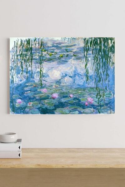Postermanya Water Lilies - Nilüferler-claude Monet Sanatsal Kanvas Tablo