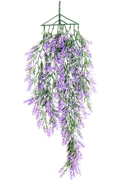 Herdekora Yapay Sarmaşık Lila 80 Cm. Uv Korumalı - Dış Mekan Uyumlu