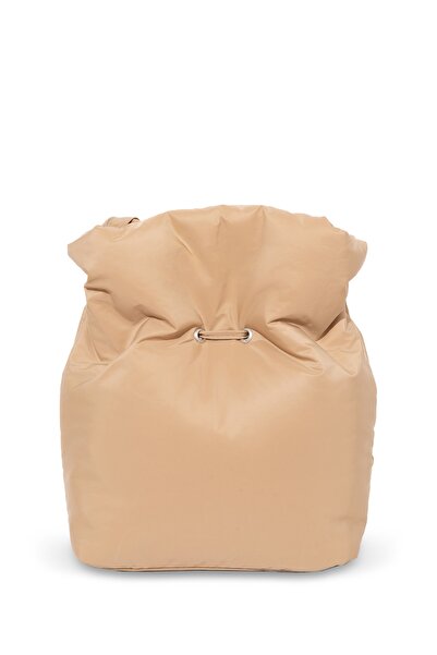 Mavi Béžová taška přes rameno s detailem Gather 1910518-70185