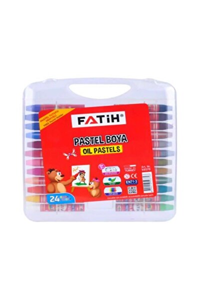 Fatih Pastel Boya Çantalı 24lü