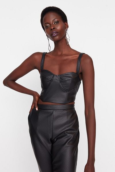Trendyol Collection Aláhuzal Bustier TPRAW23BS00016