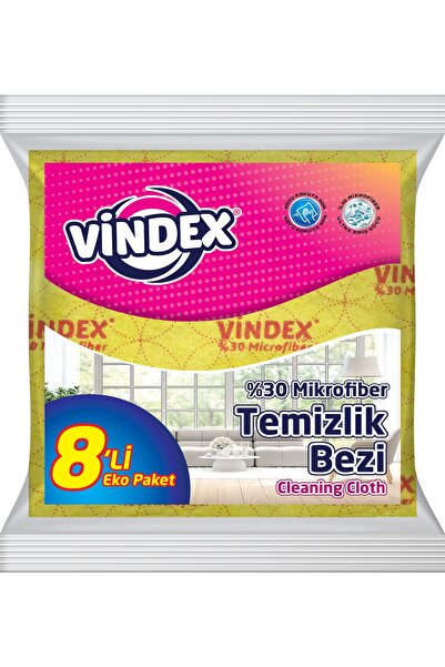 Vindex (30% Mik) Pachet de 8 cârpe de curățare