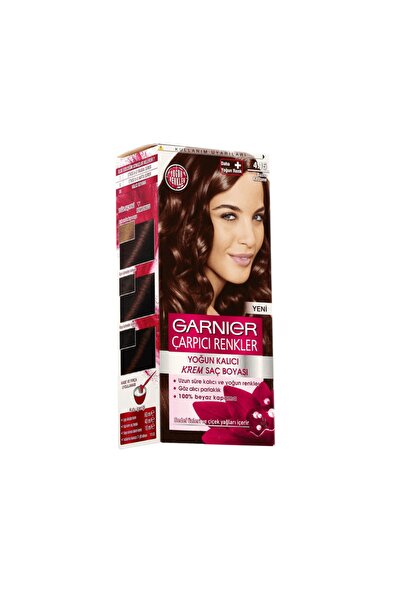 Garnier Çarpıcı Renkler Saç Boyası Buzlu Kestane No 4,15