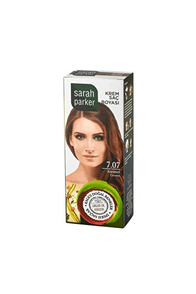 Sarah Parker Karamel Krem Saç Boyası 7.07