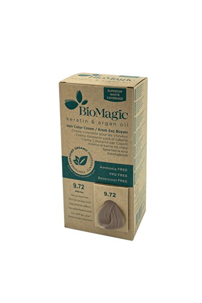 BIOMAGIC Saç Boyası Küllü Sarı No: 9.72