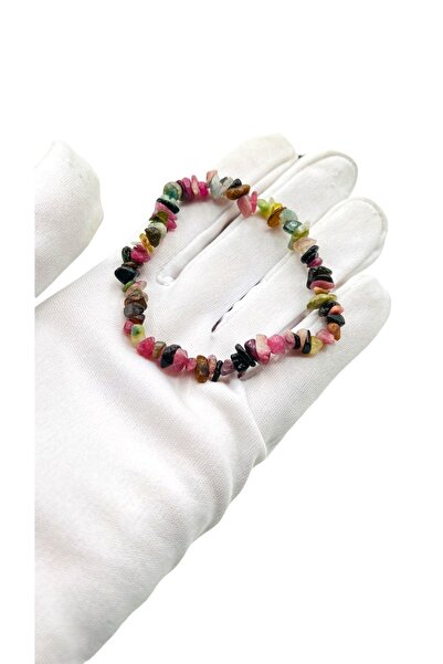 PEDRAS Doğaltaş Kırıktaş Turmalin Bileklik