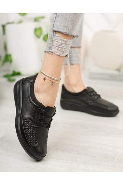 ayaktrendi Pantofi de damă din piele naturală și ortopedice, eleganti și confortabili, potriviți pentru proeminența osoasă