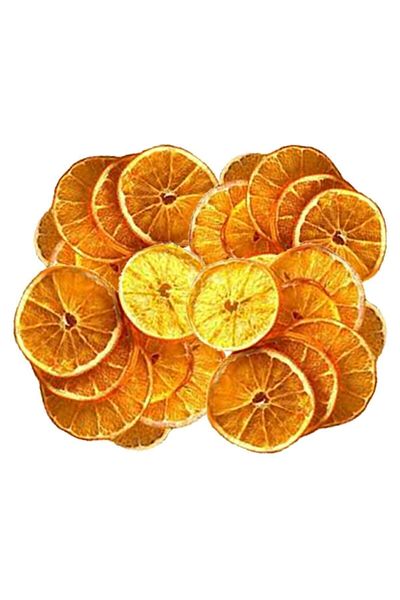 PartylandTR Natural Dried Slice Orange - Sugar Leaveed, No Additives 100 Gr.