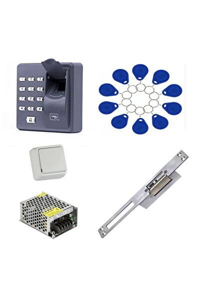 LEDONLİNE Rfid Proximity Parmak Izi Okuyuculu Manyetik Şifreli Kapı Kilidi