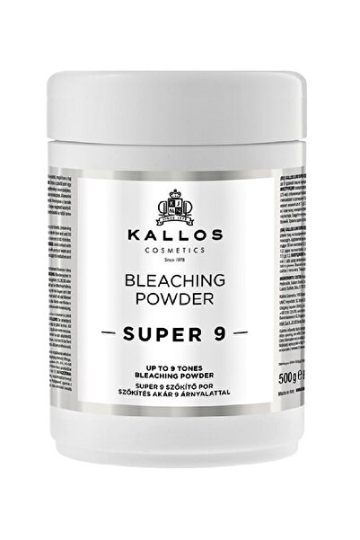 Kallos Cosmetics Super 9 Bleaching Powder 500gr Saç Açıcı Toz